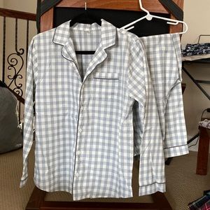 Gap boys checkered cotton pj, sz 14